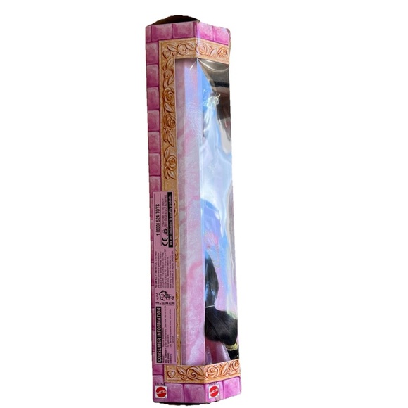 Mattel 1997 Rapunzel Barbie #18164 NRFB Long Hair Crown - Picture 7 of 12